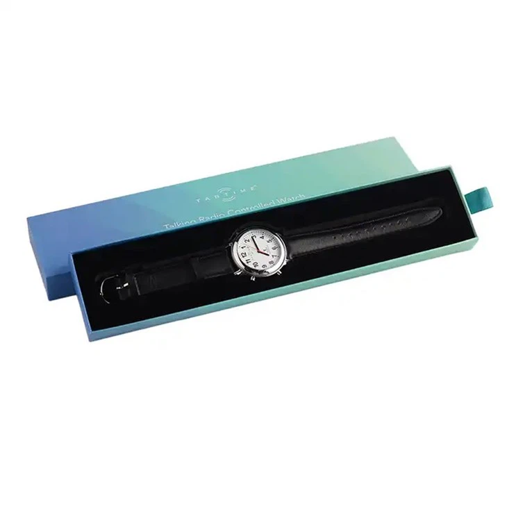 Wholesale Custom Logo Oem Smart Watch Box Luxury Single Watch Strap Gift Paper Packaging Boxes Empty Cardboard Drawer Watch Box